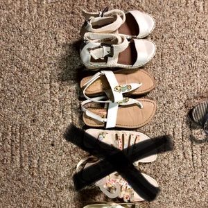 Lot of girls shoes Sz 13/1